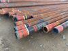 Piling: 219 x 11.5mm - Threaded and Collared - R3 - L80 - 30MT approx. - 12